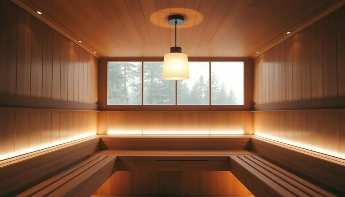 LED Sauna Lighting Solutions for Home Saunas Sauna Luxuries