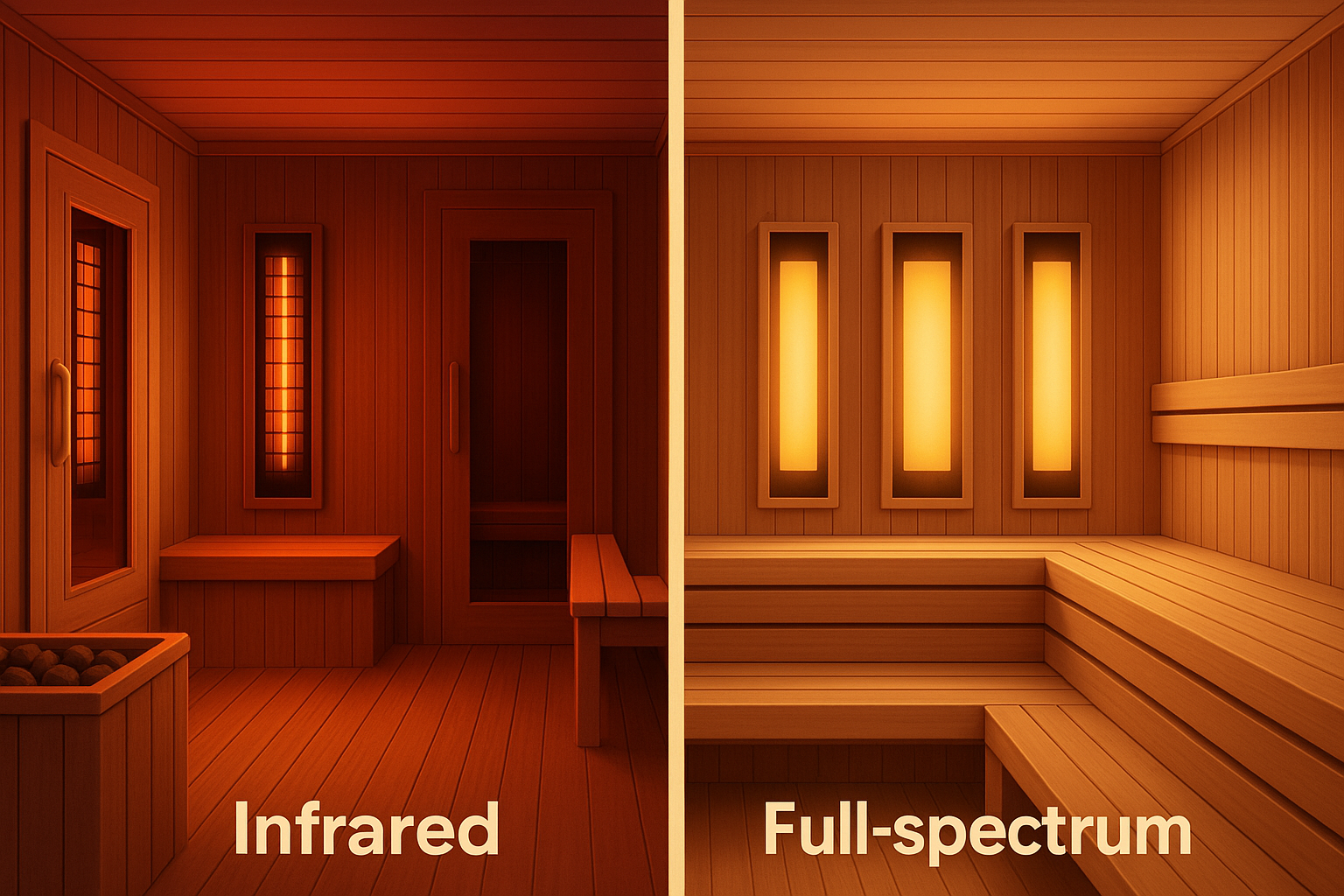 Infrared Sauna vs Full‑Spectrum: Ultimate Comparison Guide for Buyers - Sauna Luxuries