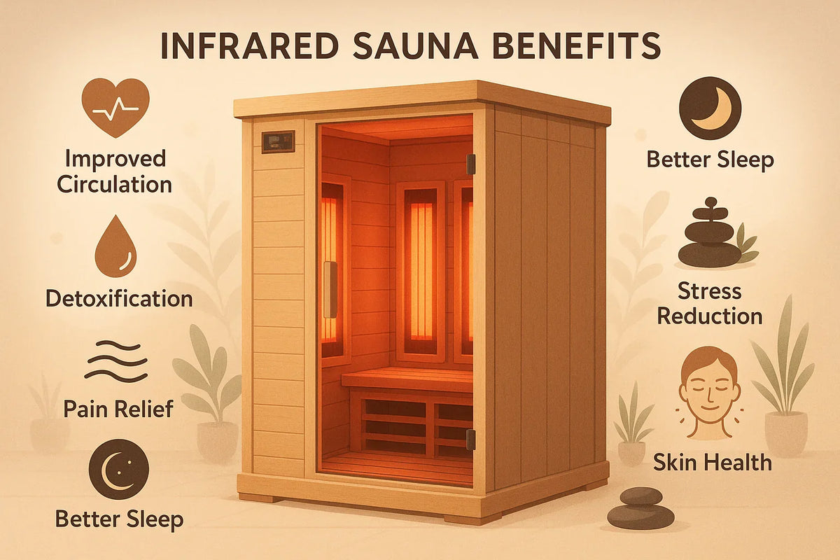 Explore the Proven Infrared Sauna Benefits for Wellness Sauna Luxuries