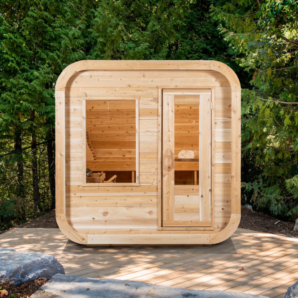 Outdoor Saunas for Sale | Cedar Barrel & Cabin Saunas