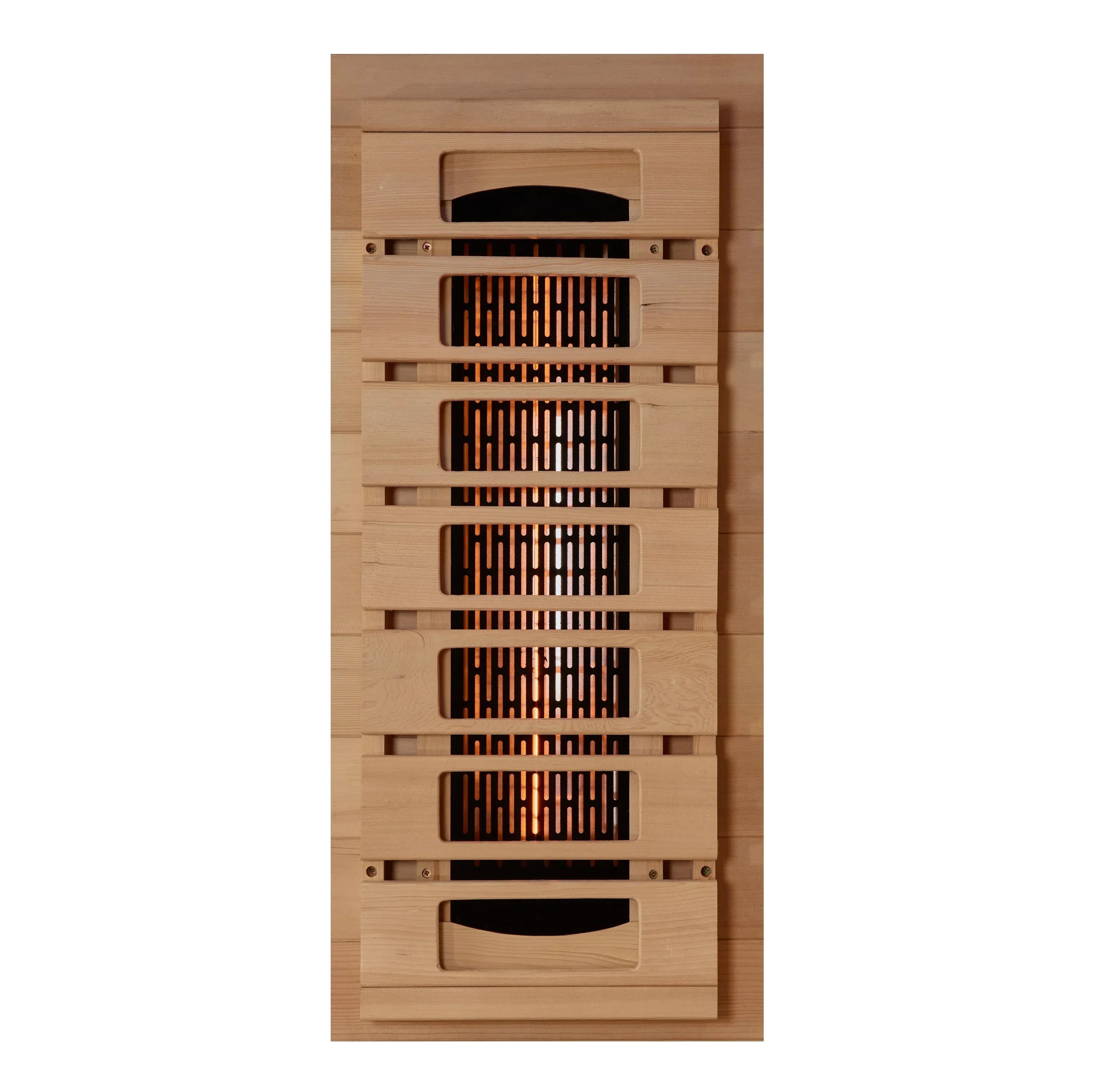 Golden Designs 3-Person Corner Near-Zero EMF Full-Spectrum Infrared Sauna - Sauna Luxuries