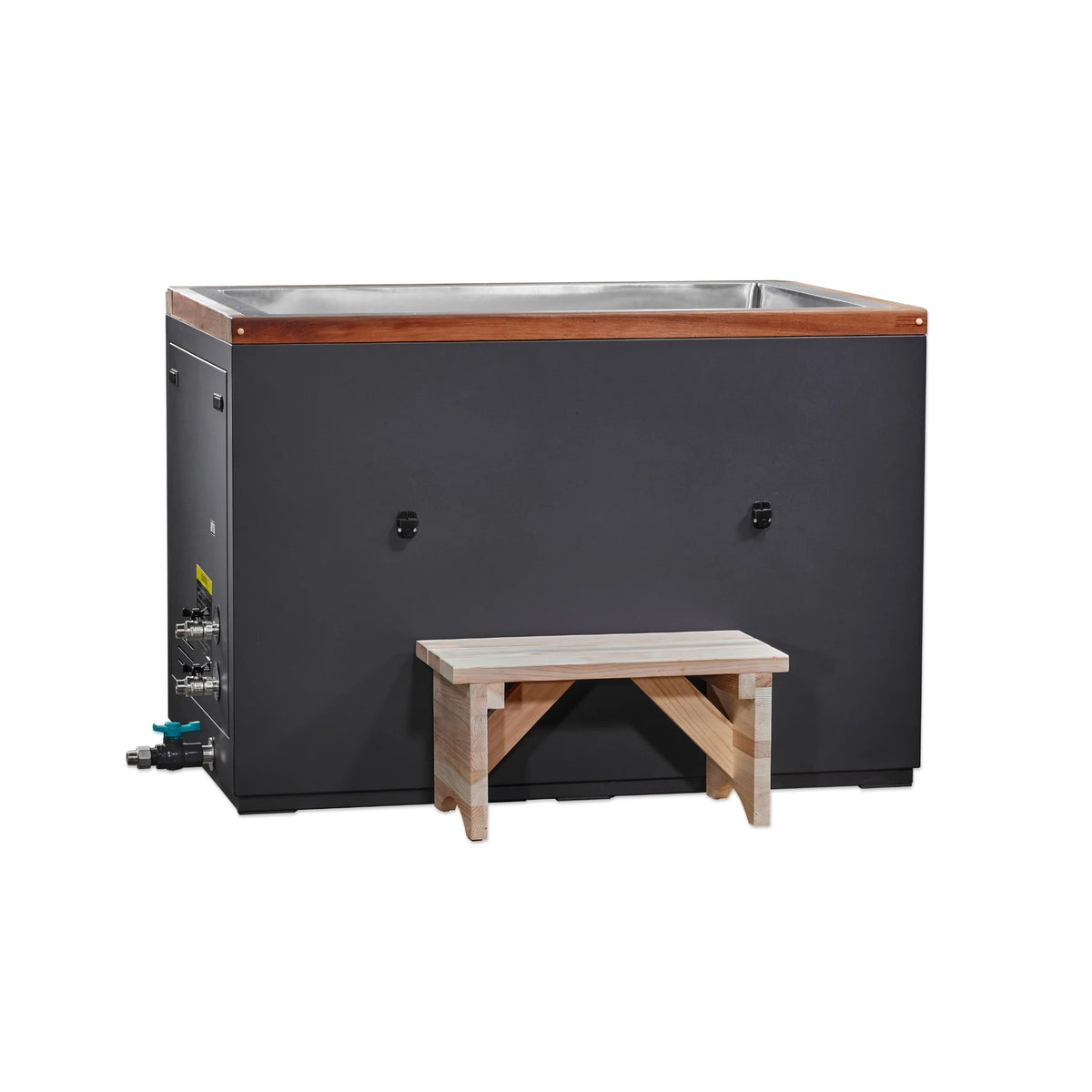 Dynamic Cold Therapy "CUBO" DCT-S-050-NS-34 304 Nano-Coated Stainless Steel Cold Plunge Dynamic Saunas
