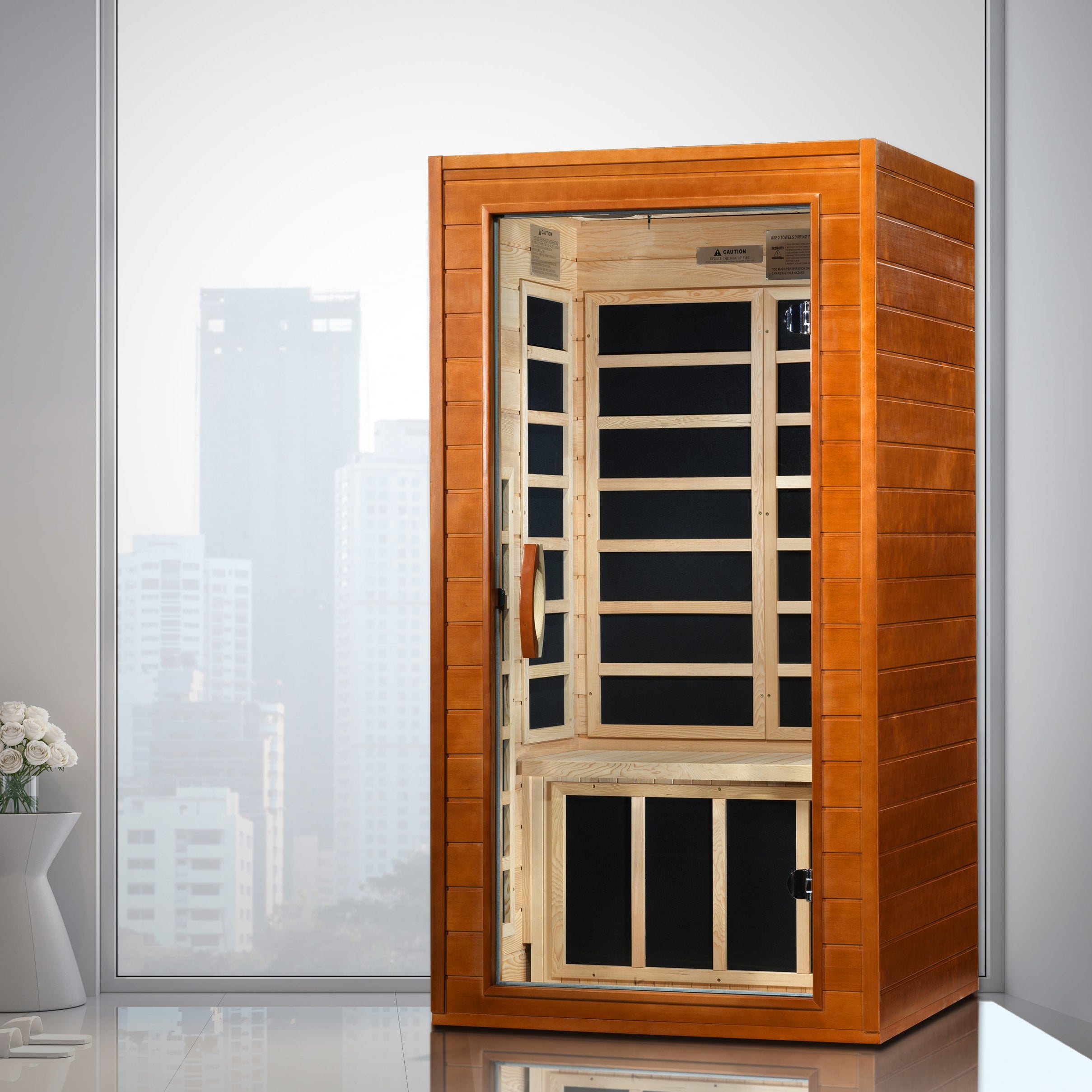 Dynamic Avila Elite 1-2-person Ultra Low EMF FAR Infrared Sauna