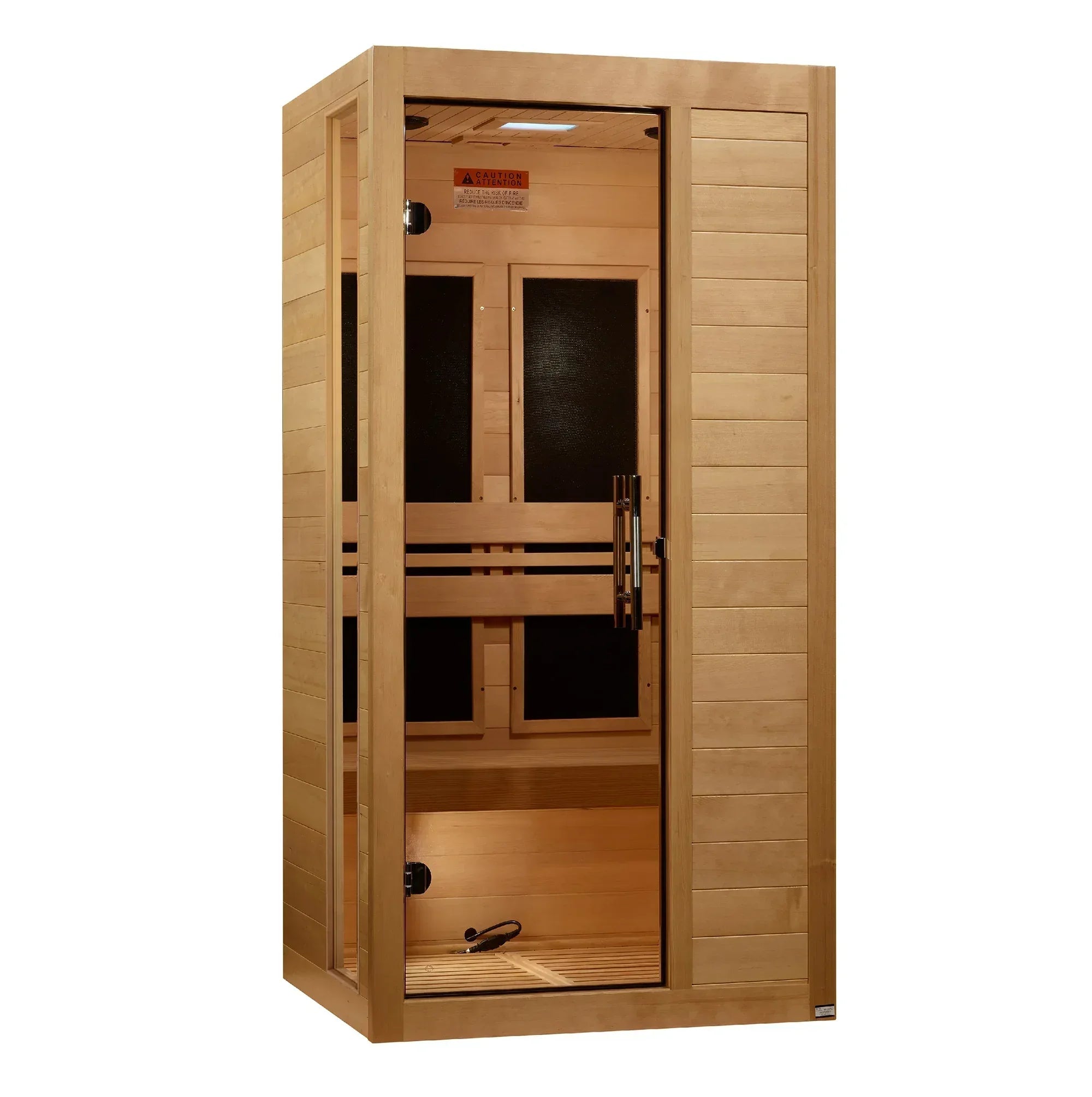 Dynamic Veneto Elite 1-2-person Ultra Low EMF FAR Infrared Sauna - Sauna Luxuries