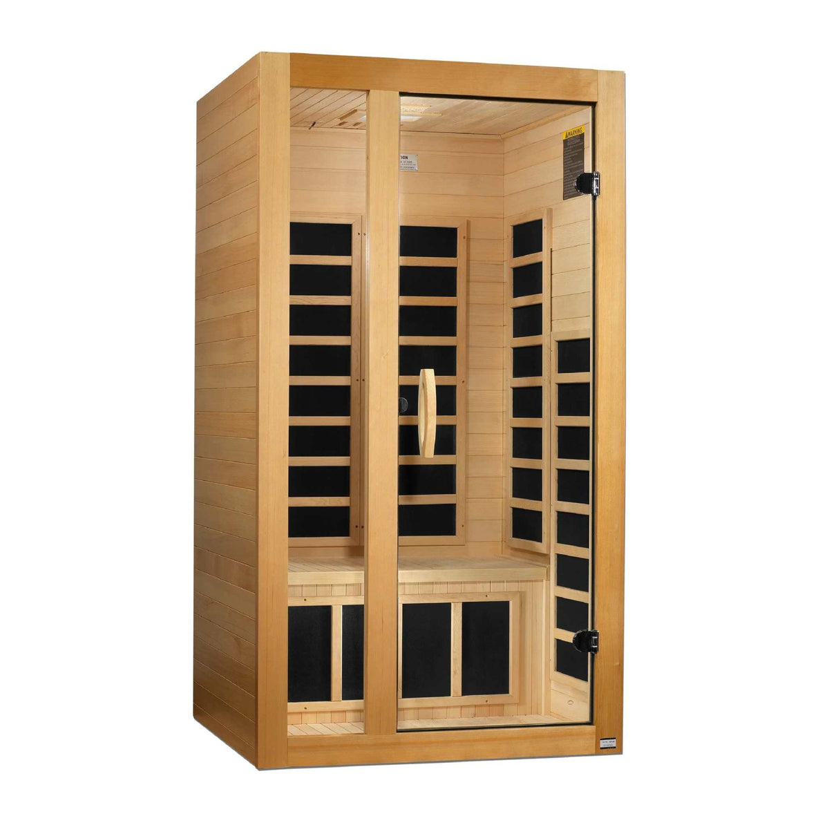 Dynamic Gracia Elite 1-2-person Ultra Low EMF FAR Infrared Sauna - Sauna Luxuries