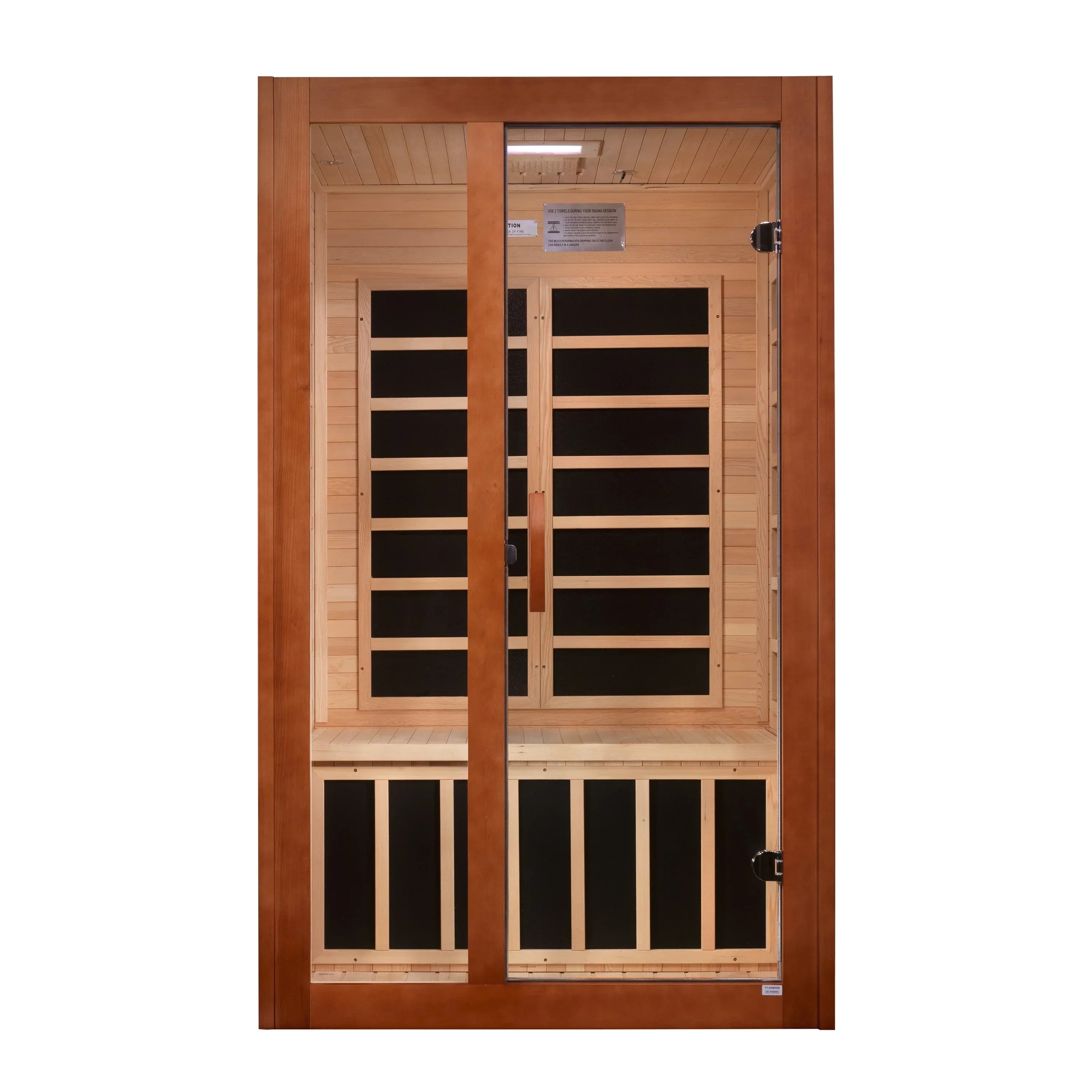 Dynamic Santiago Elite 2-person Ultra Low EMF FAR Infrared Sauna - Sauna Luxuries