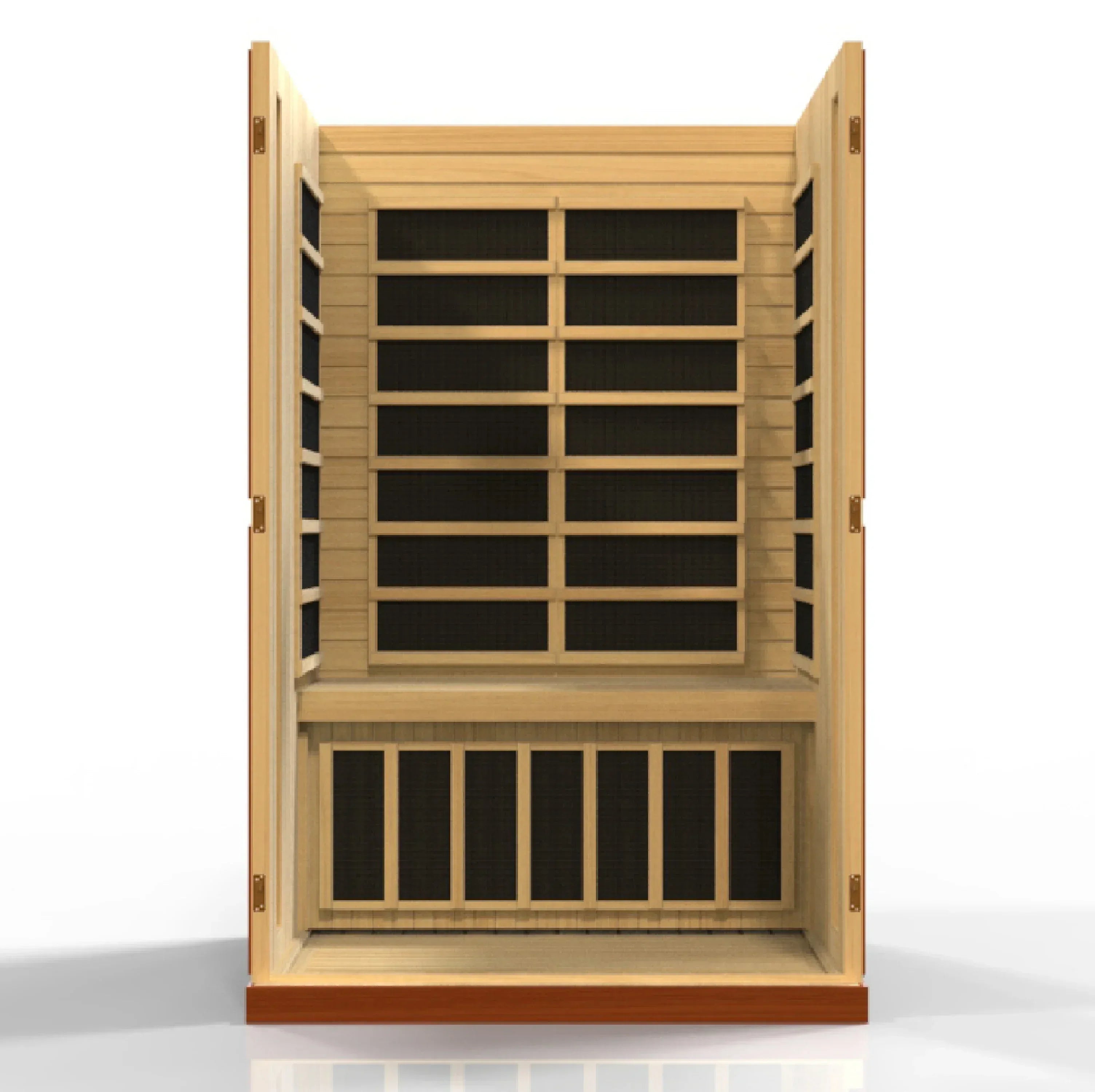 Dynamic Vittoria 2-person Low EMF FAR Infrared Sauna - Sauna Luxuries