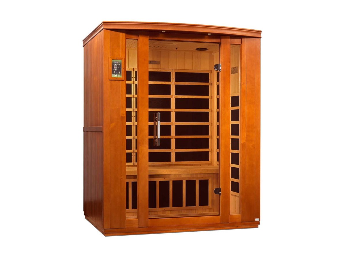 Dynamic Bellagio 3-person Low EMF FAR Infrared Sauna - Sauna Luxuries