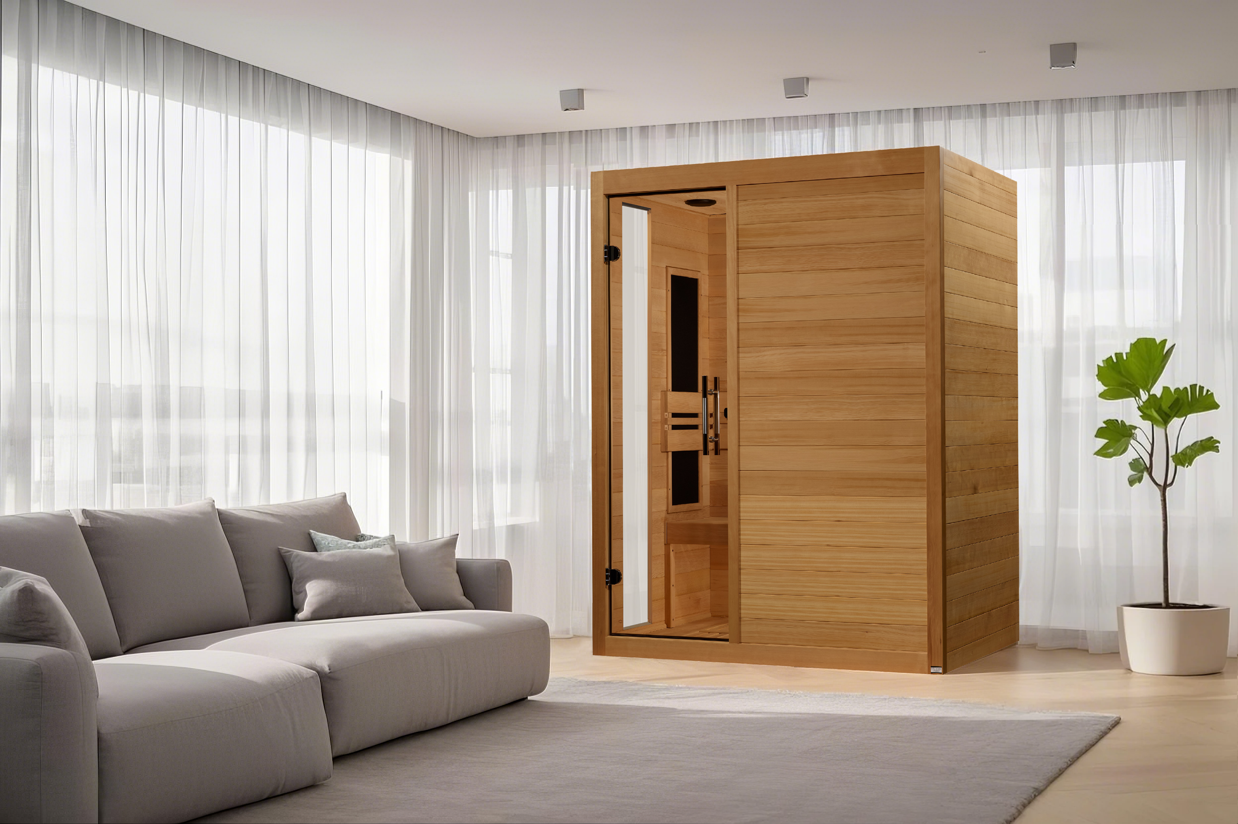 Dynamic Toscana 3-person Low EMF FAR Infrared Sauna