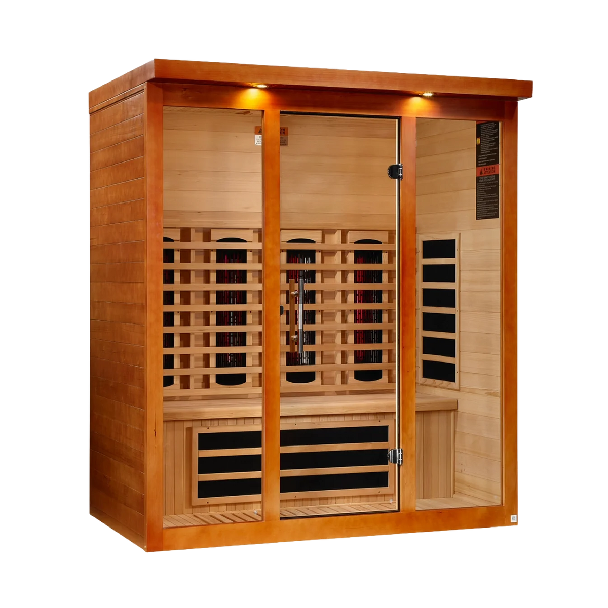 Dynamic Vila Grande 4-Person Full Spectrum Near Zero EMF Infrared Sauna Dynamic Saunas