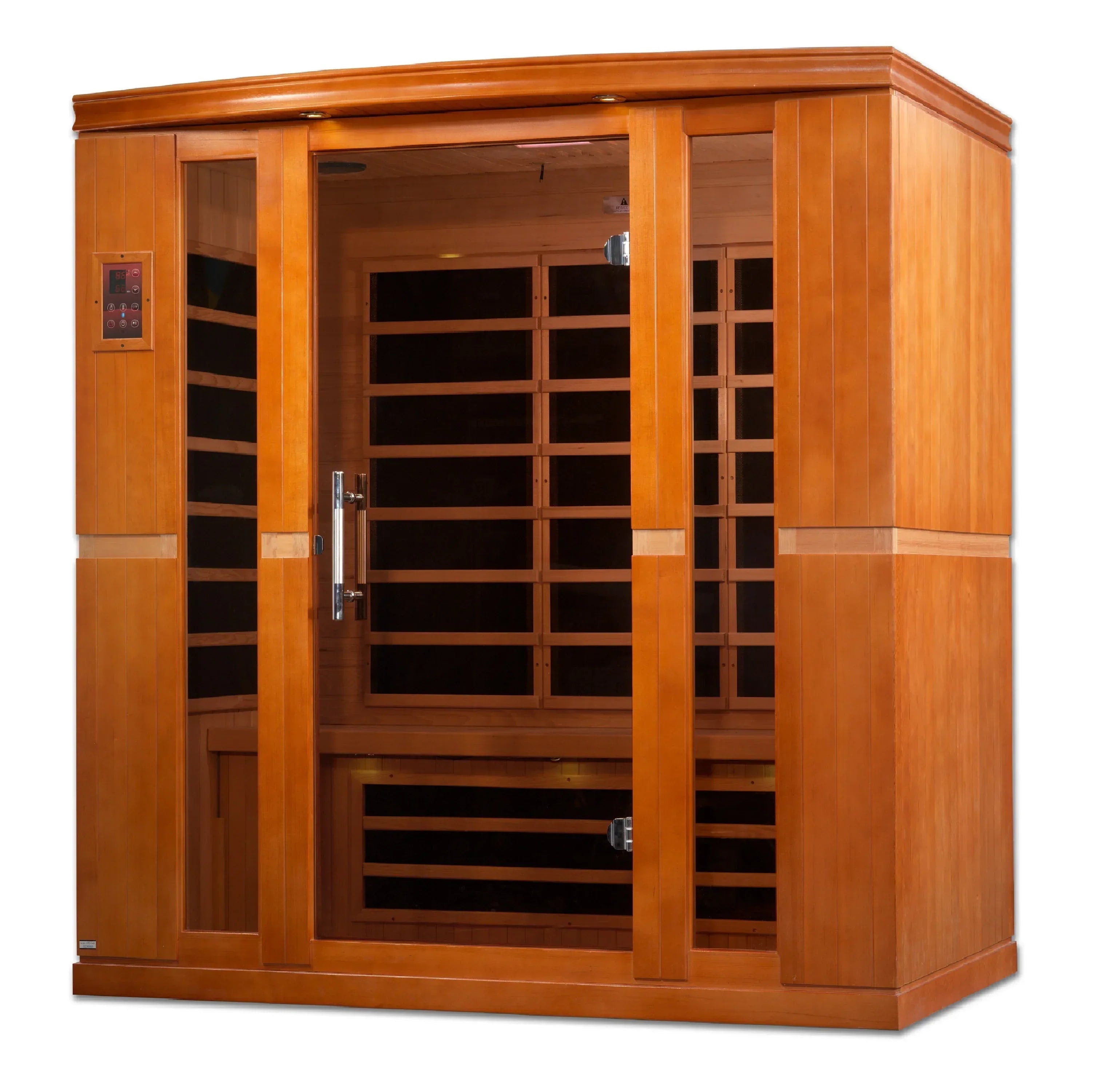 Dynamic Bergamo 4-person Low EMF FAR Infrared Sauna - Sauna Luxuries