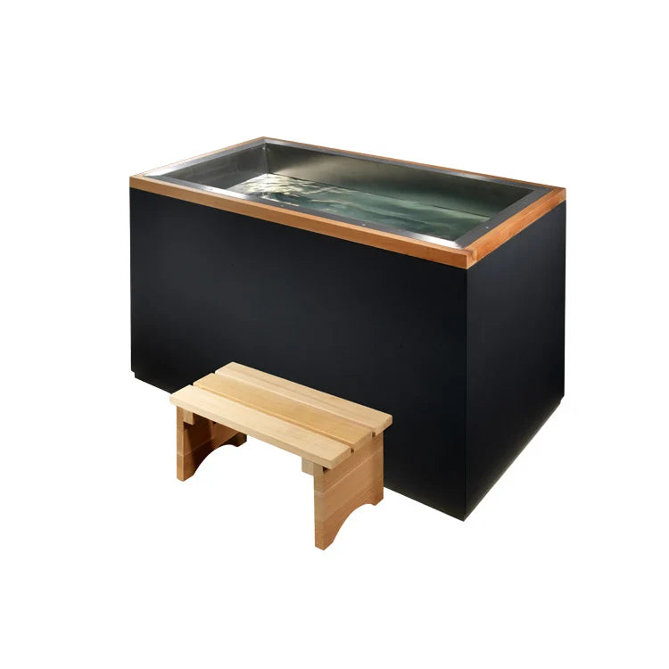 Dynamic Cold Therapy "CUBO" DCT-S-050-NS-34 304 Nano-Coated Stainless Steel Cold Plunge Dynamic Saunas