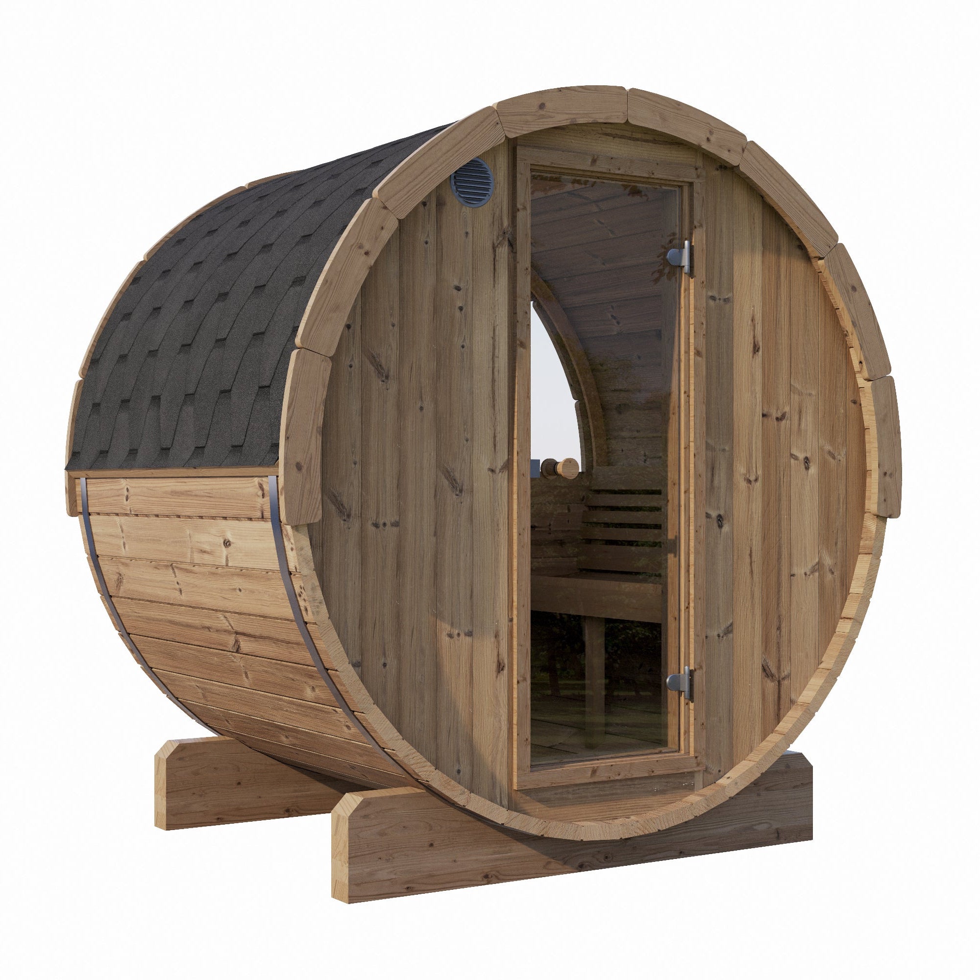 SaunaLife Model E6W Sauna Barrel-Window