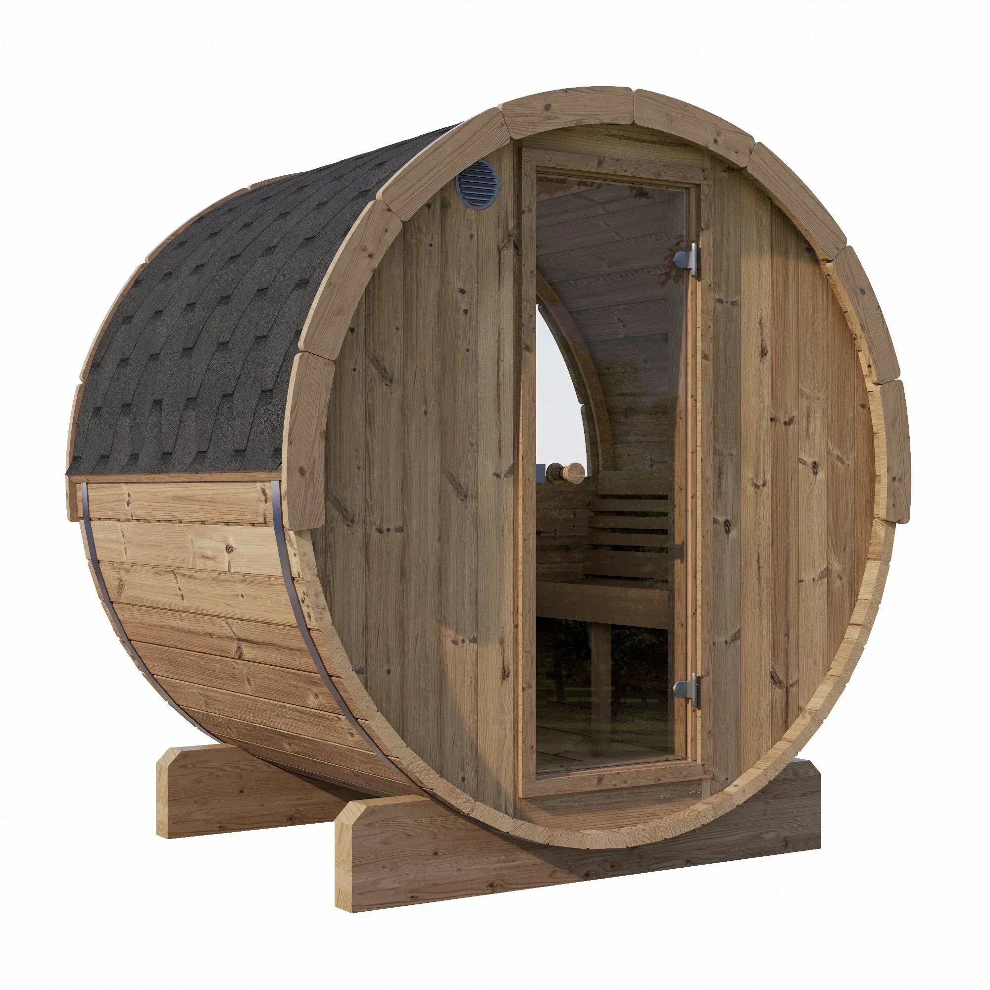 SaunaLife Model E6W Sauna Barrel-Window - Sauna Luxuries