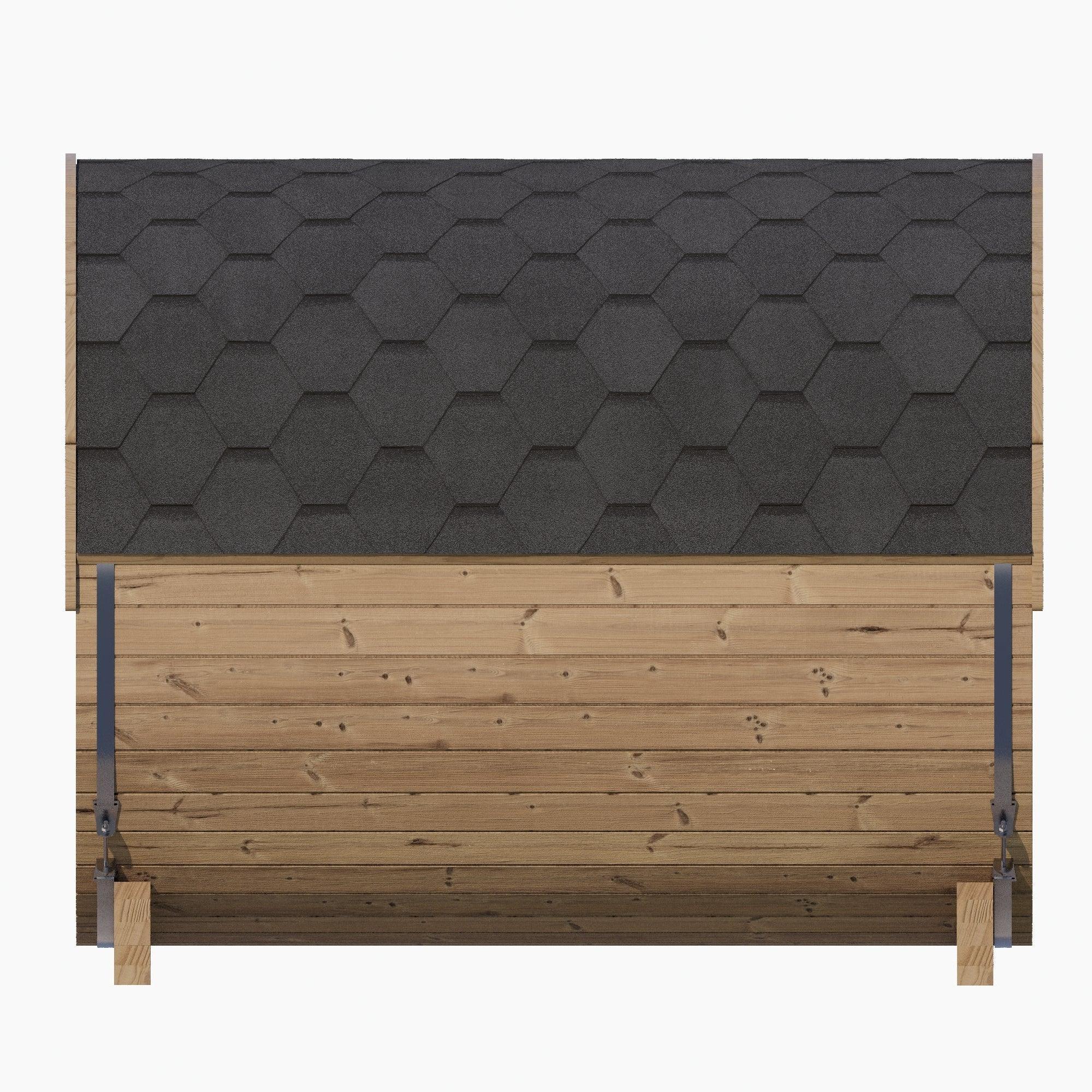 SaunaLife Model E8W Sauna Barrel-Window - Sauna Luxuries