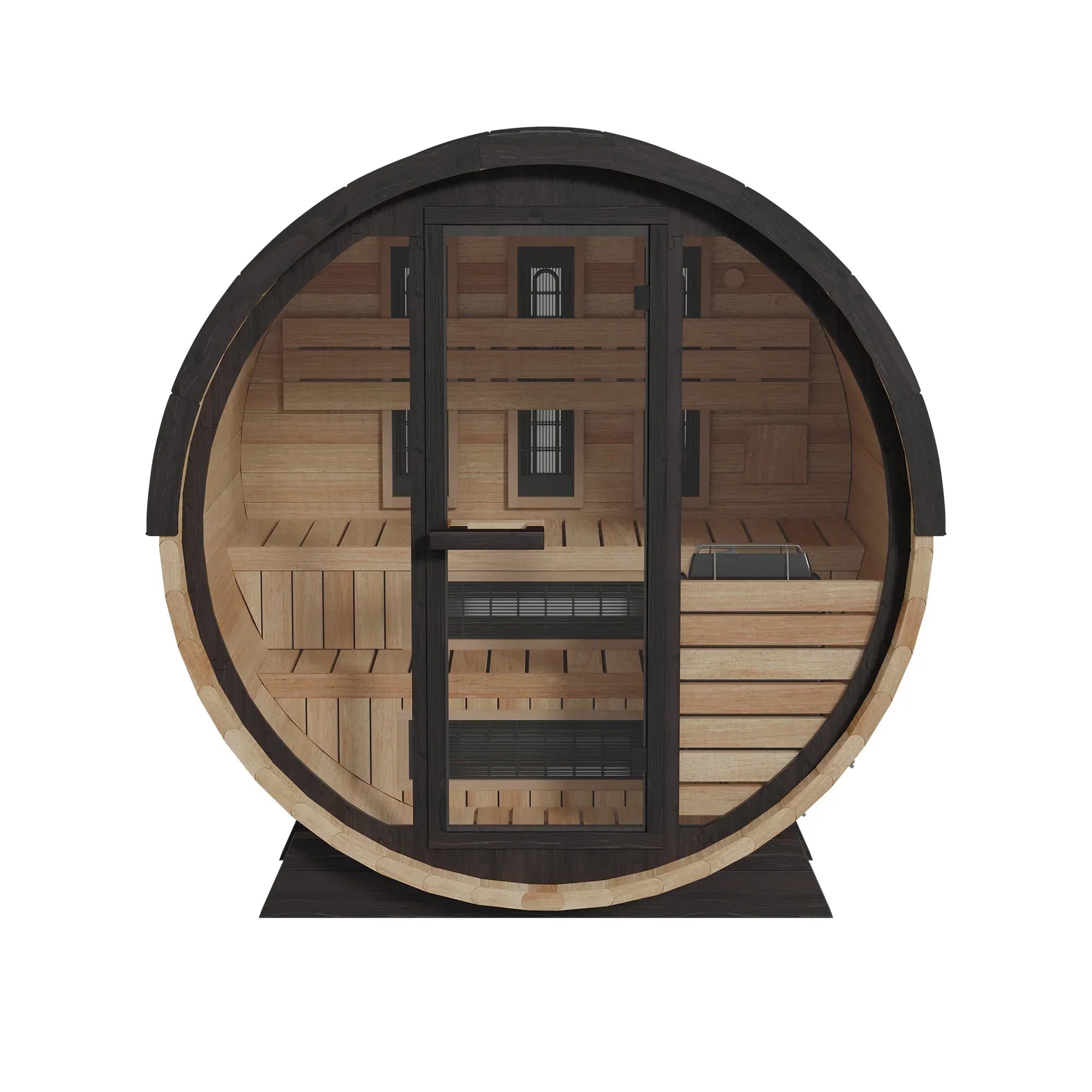 Finnmark Combination Barrel Sauna FD-7 - Sauna Luxuries
