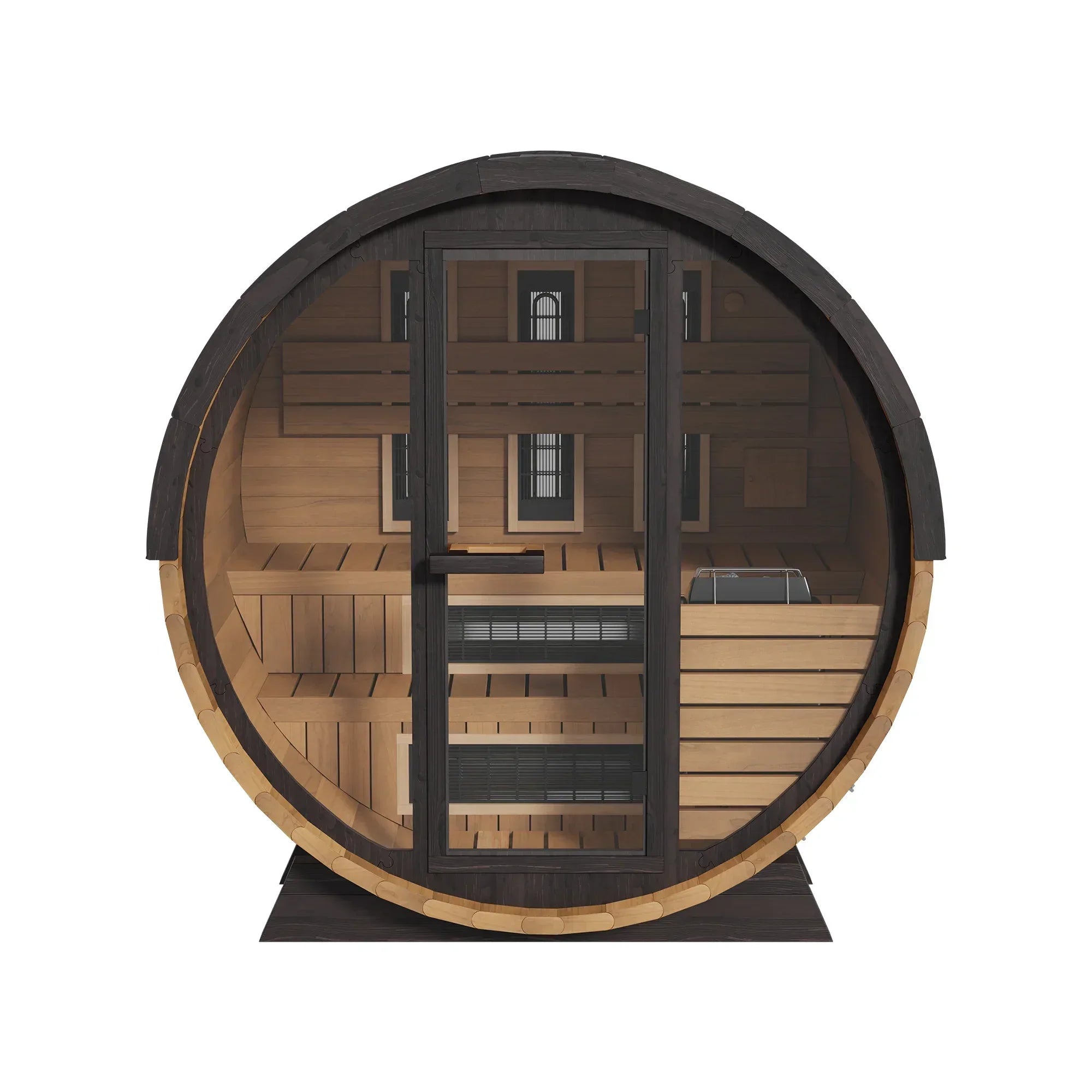 Finnmark Combination Barrel Sauna FD-6 - Sauna Luxuries