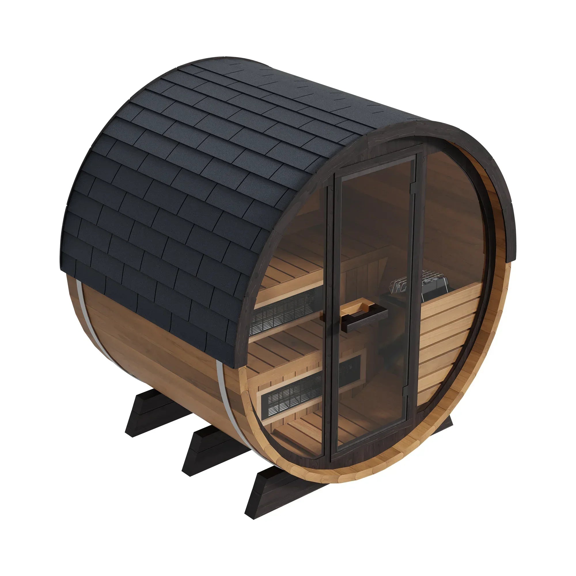 Finnmark Combination Barrel Sauna FD-6 - Sauna Luxuries
