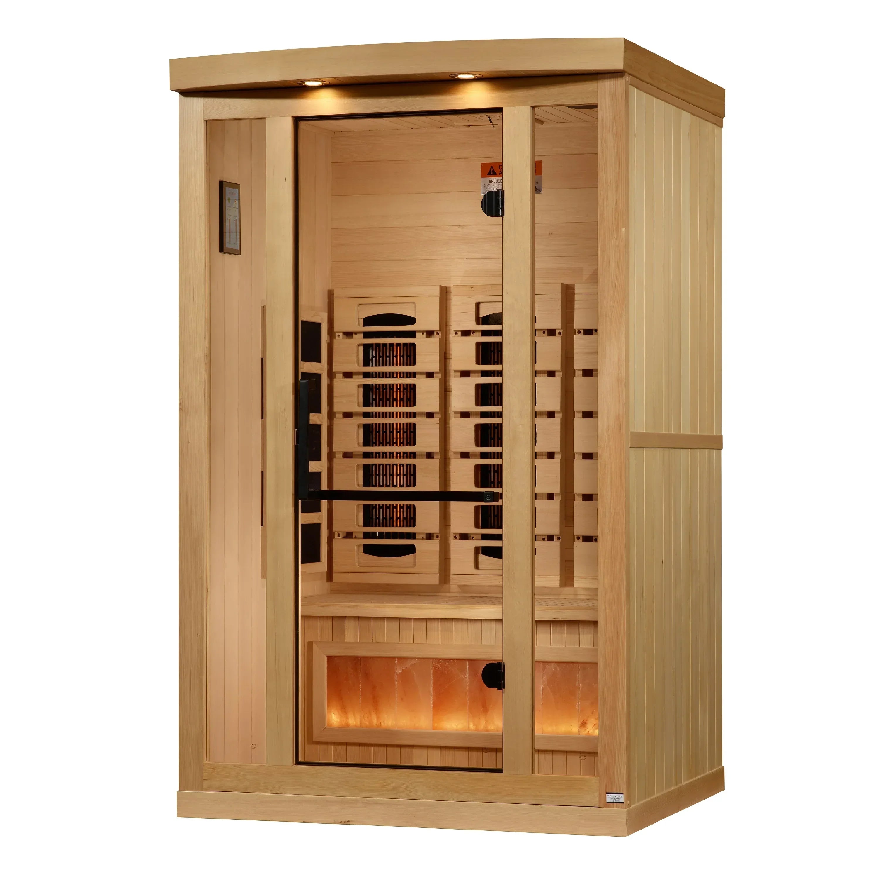 Golden Designs 2-Person Full Spectrum Near-Zero EMF Infrared Sauna - Sauna Luxuries