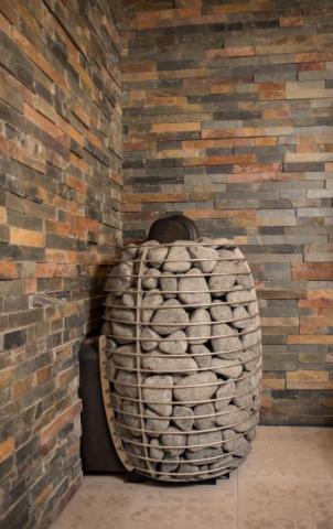 HUUM HIVE Wood Series 17.0kW Wood-Fired Sauna Stove w/ Firebox Extension - Sauna Luxuries