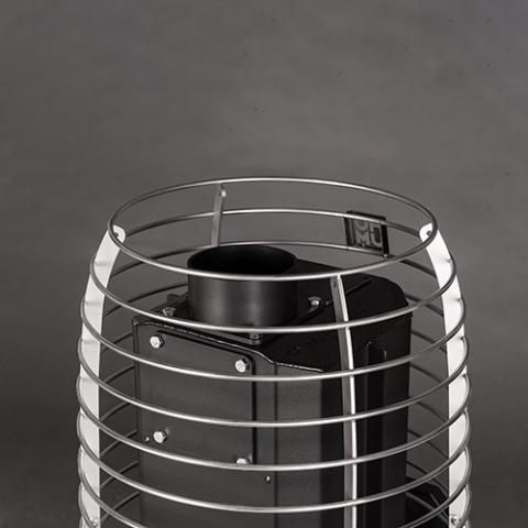 HUUM Hive Flow Mini Wood-Burning Heater w/ Firebox Extension