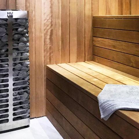 HUUM STEEL 11kW Electric Sauna Heater - Sauna Luxuries