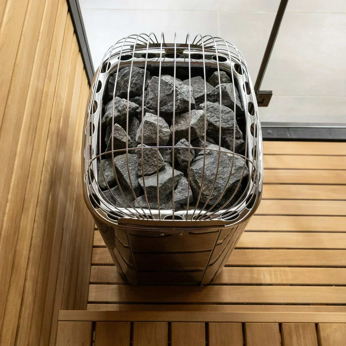 K15G Club Series 15kW Stainless Steel Sauna Heater at 240V 1PH - Sauna Luxuries