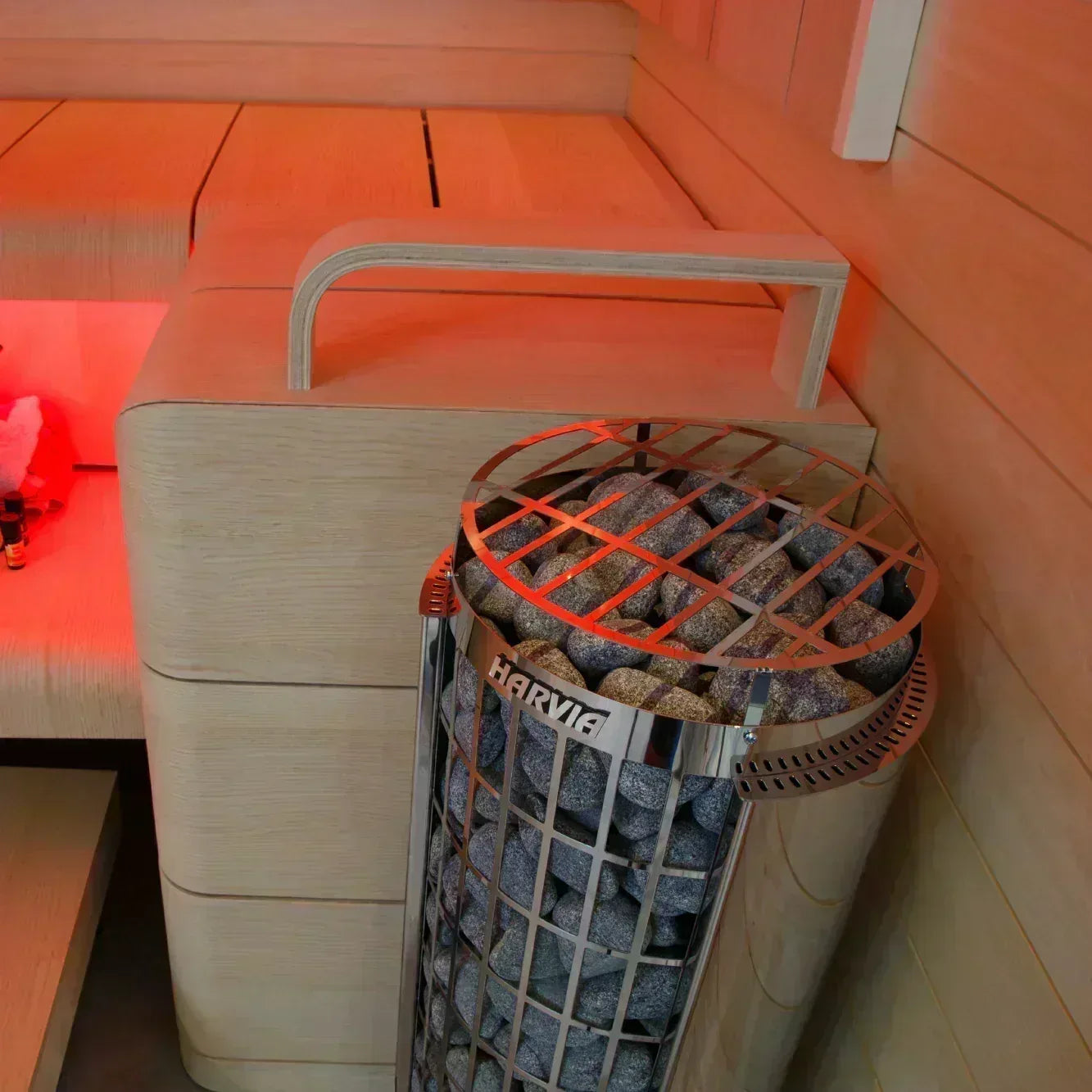 Cilindro Half Series 10.5kW Stainless Steel Sauna Heater at 240V 1PH - Sauna Luxuries