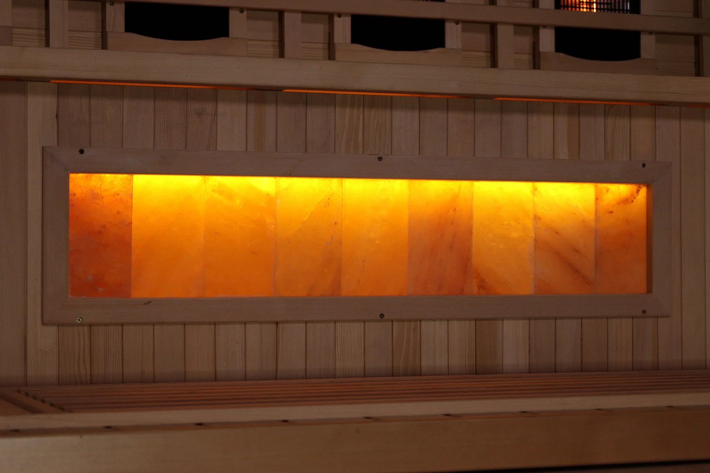 Golden Designs 3-Person Corner Near-Zero EMF Full-Spectrum Infrared Sauna - Sauna Luxuries