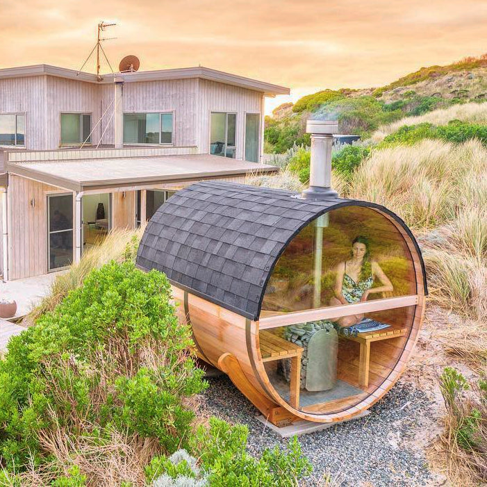 HUUM Barrel Sauna Chimney Kit for Wood Stoves