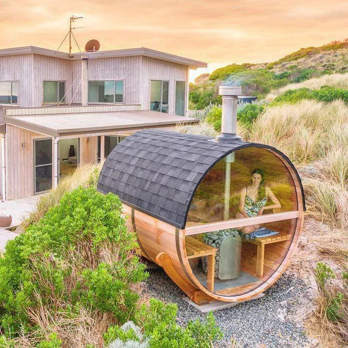 HUUM Barrel Sauna Chimney Kit for Wood Stoves