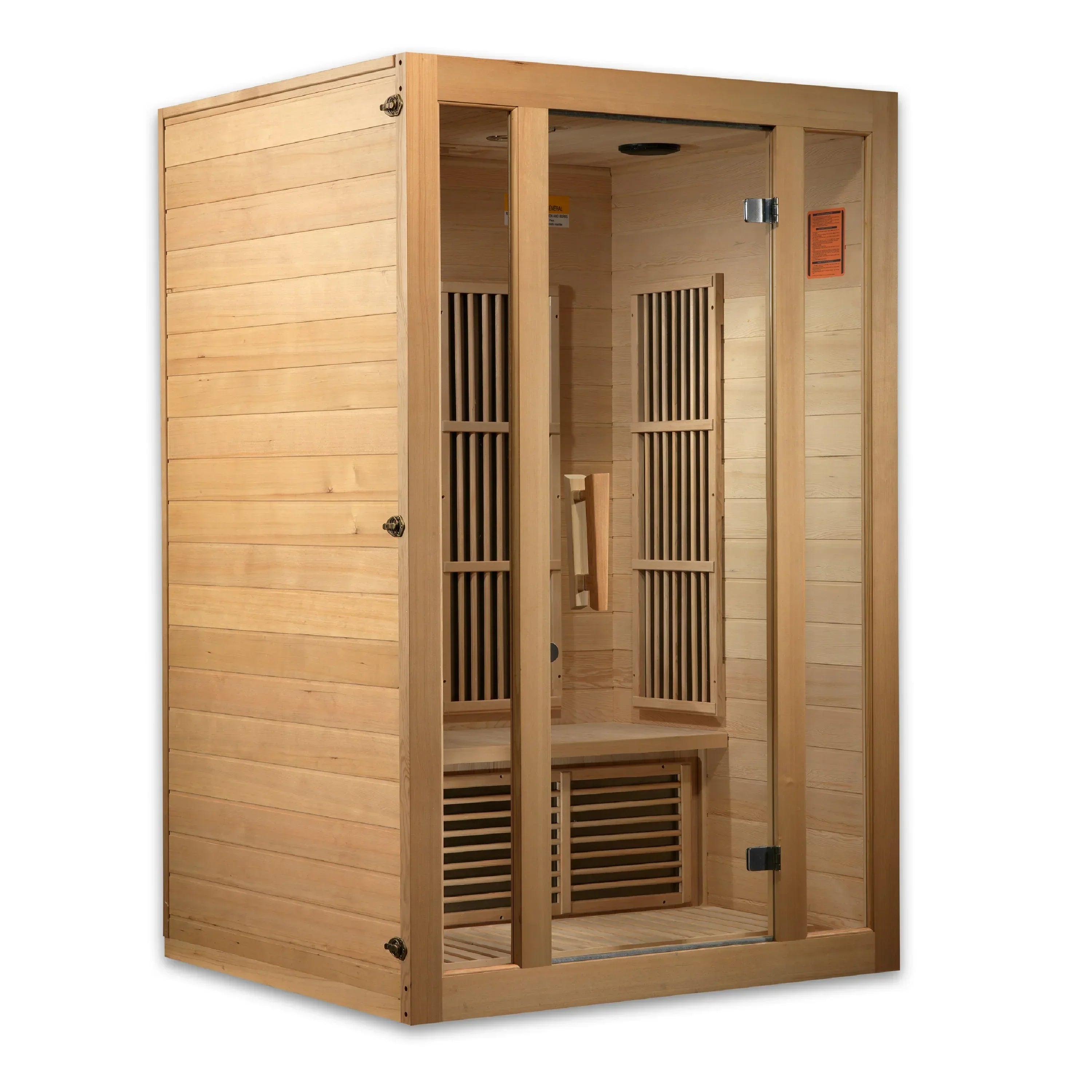 Maxxus Seattle 2-Person Low EMF FAR Infrared Sauna - Sauna Luxuries