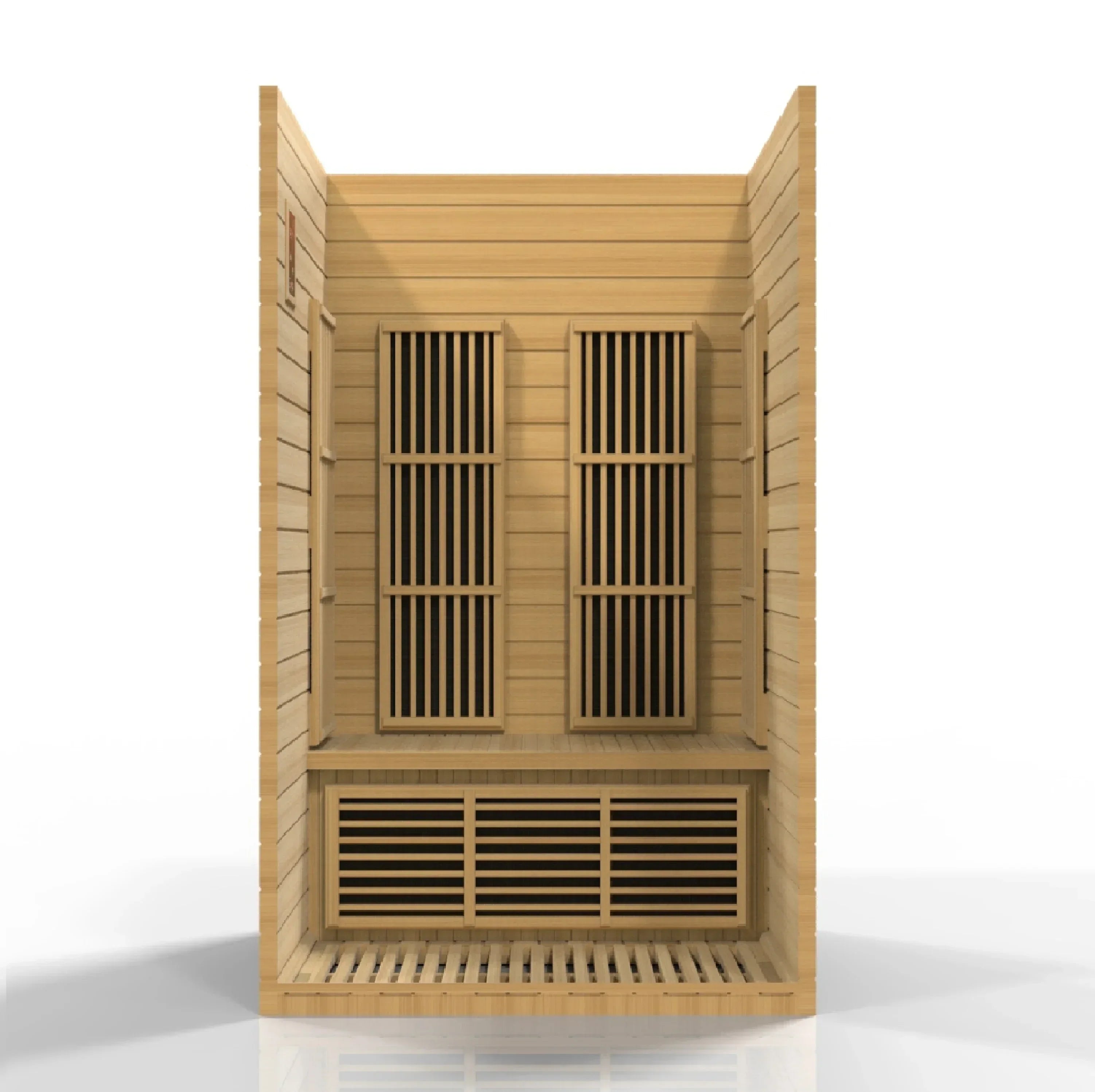 Maxxus Seattle 2-Person Low EMF FAR Infrared Sauna - Sauna Luxuries