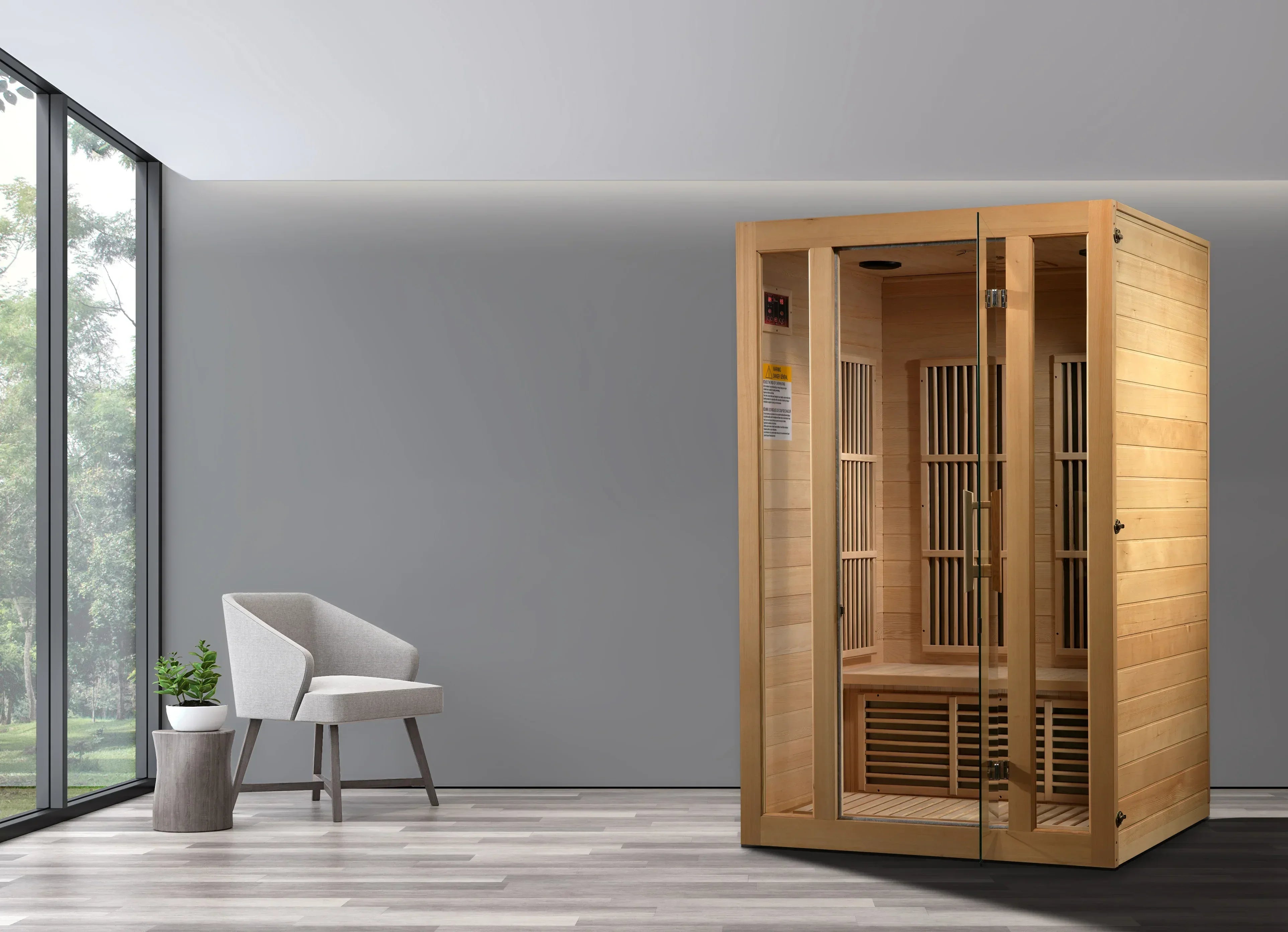 Maxxus Seattle 2-Person Low EMF FAR Infrared Sauna - Sauna Luxuries