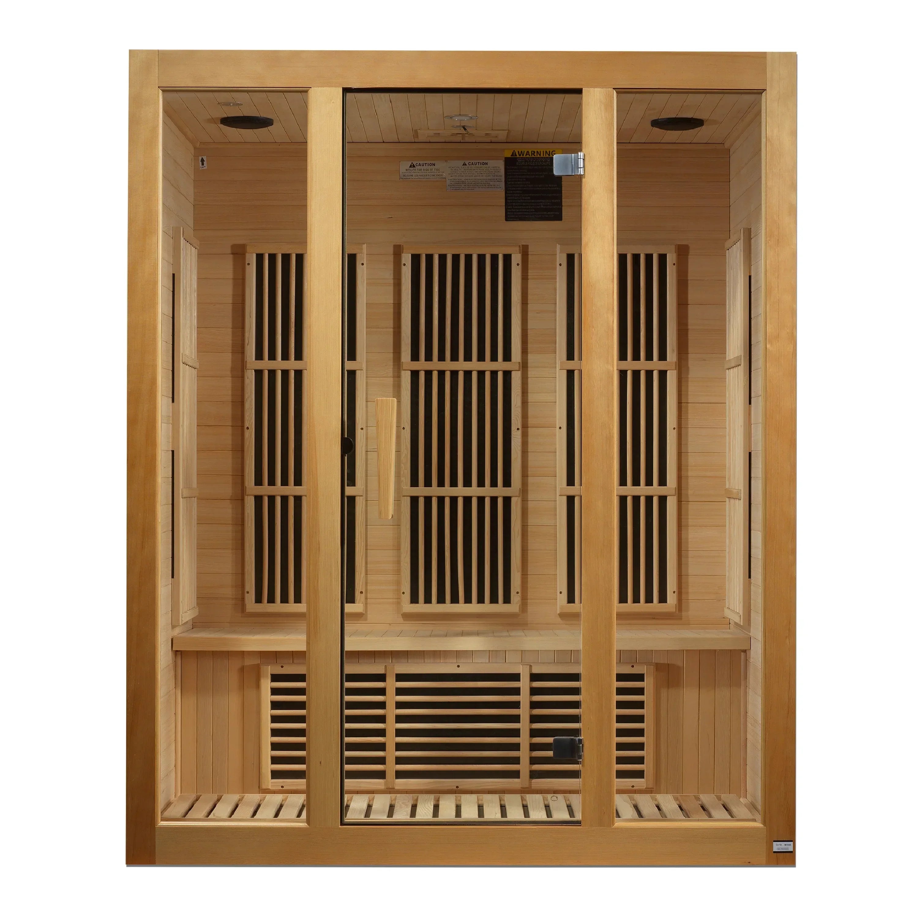 Maxxus Bellevue 3-Person Low EMF FAR Infrared Sauna - Sauna Luxuries