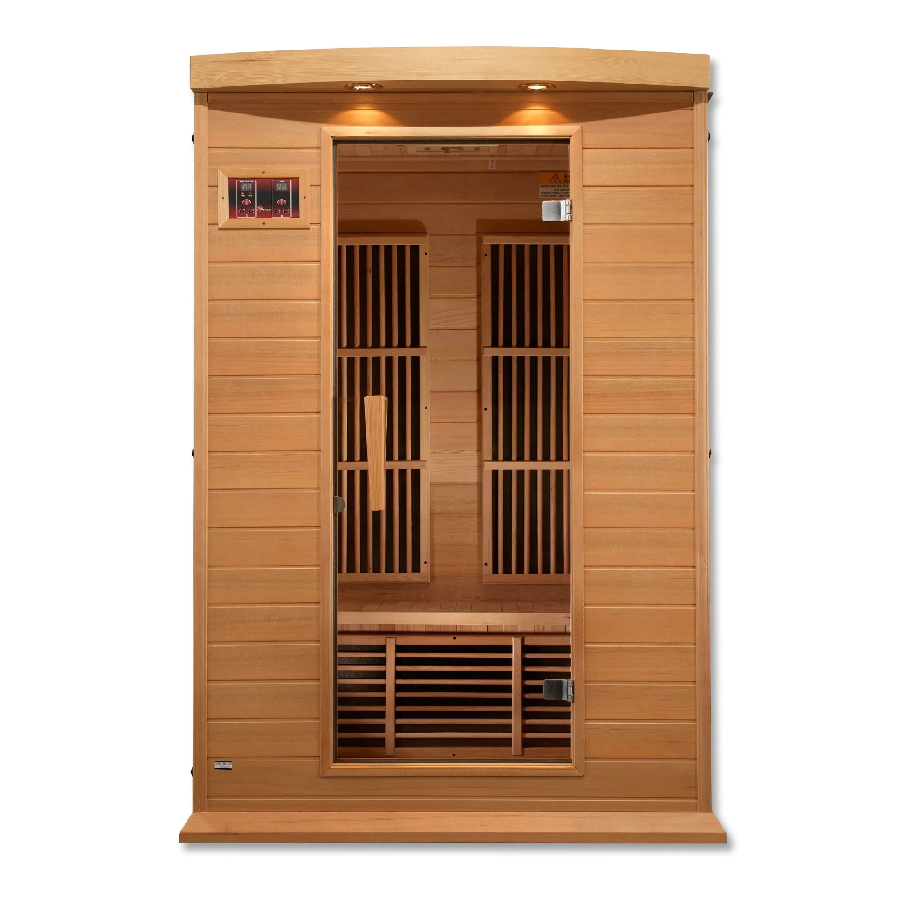 Maxxus 2-Person Low EMF FAR Infrared Sauna - Sauna Luxuries