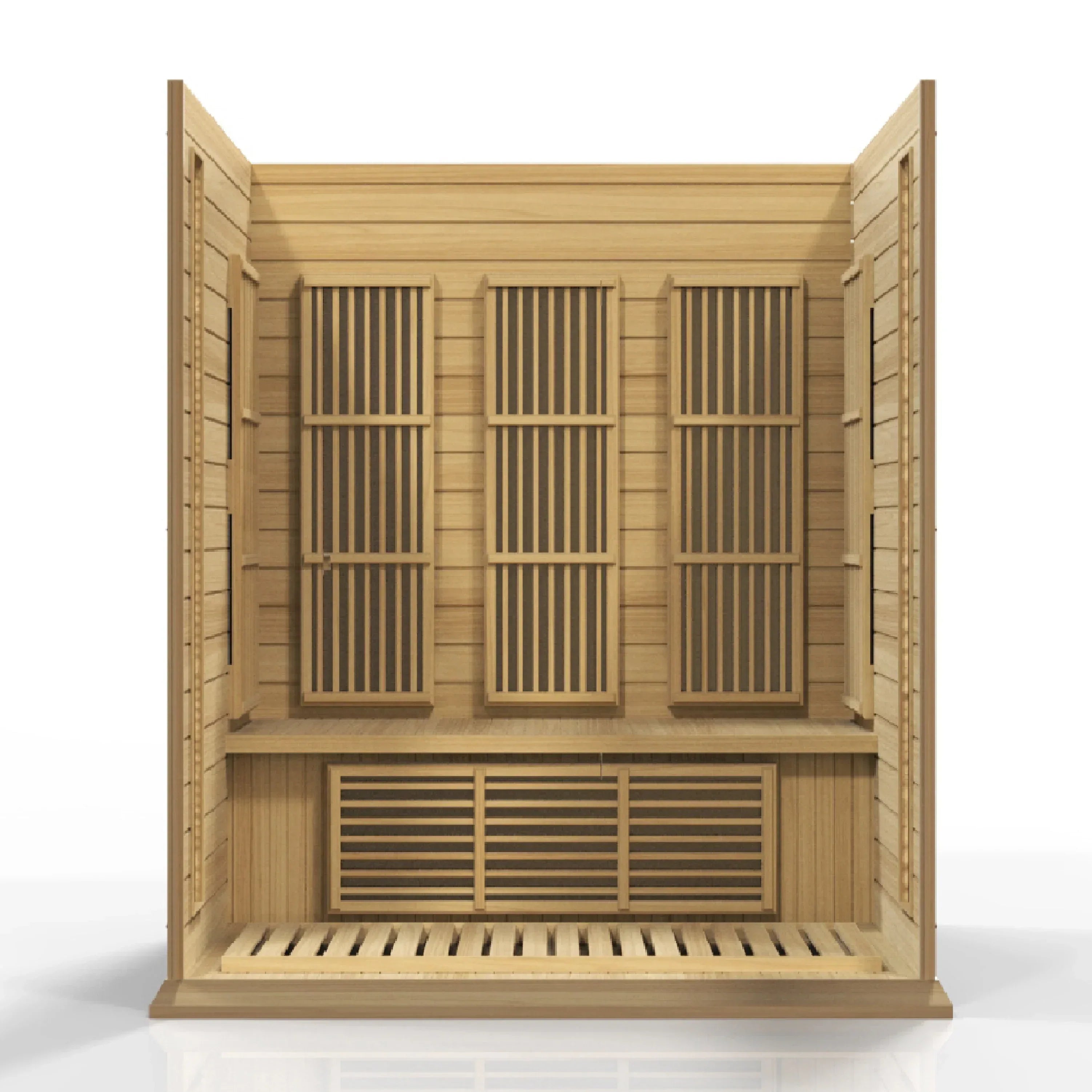 Maxxus 3-Person Low EMF FAR Infrared Sauna - Sauna Luxuries