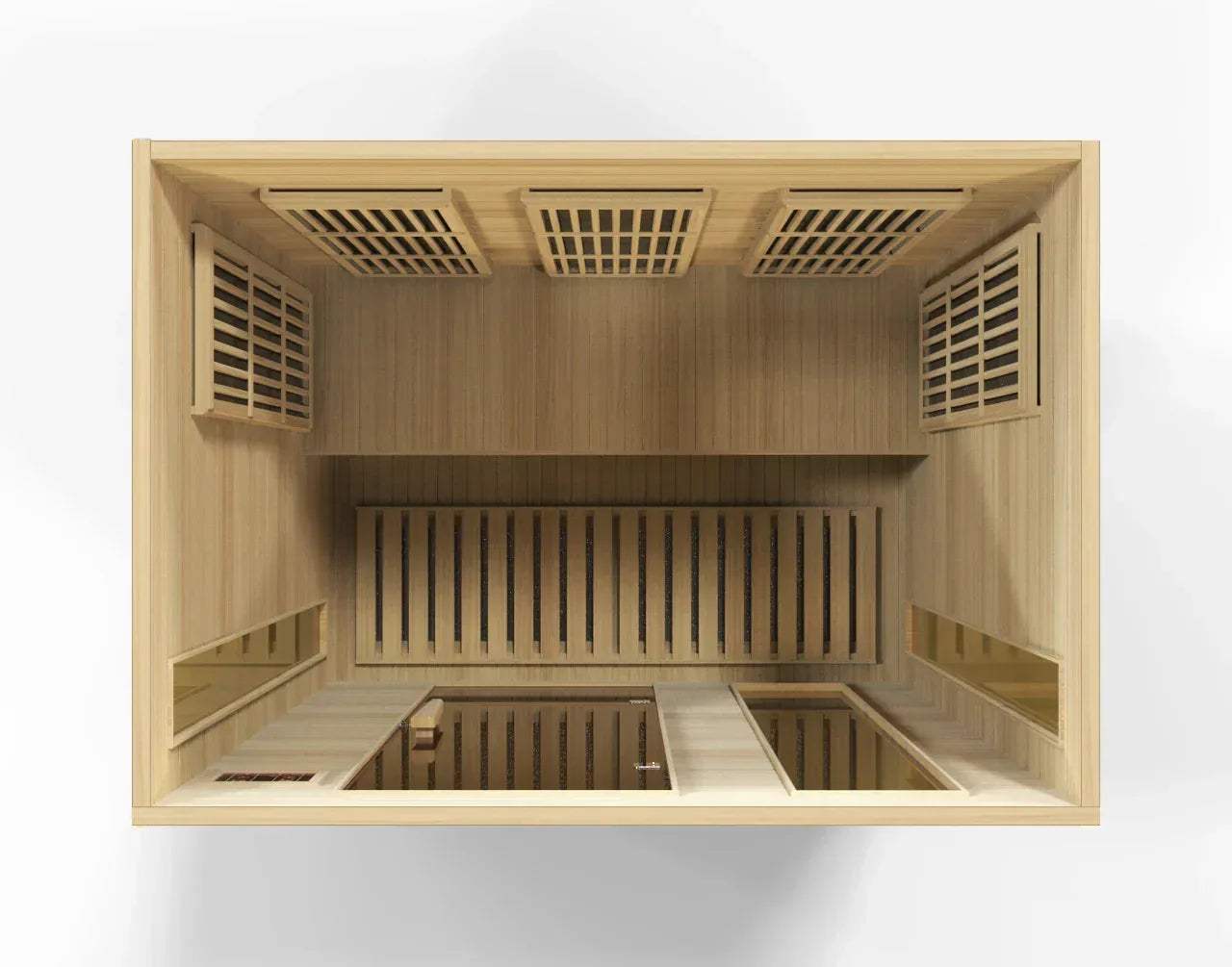 Maxxus 3-Person Low EMF FAR Infrared Sauna - Sauna Luxuries