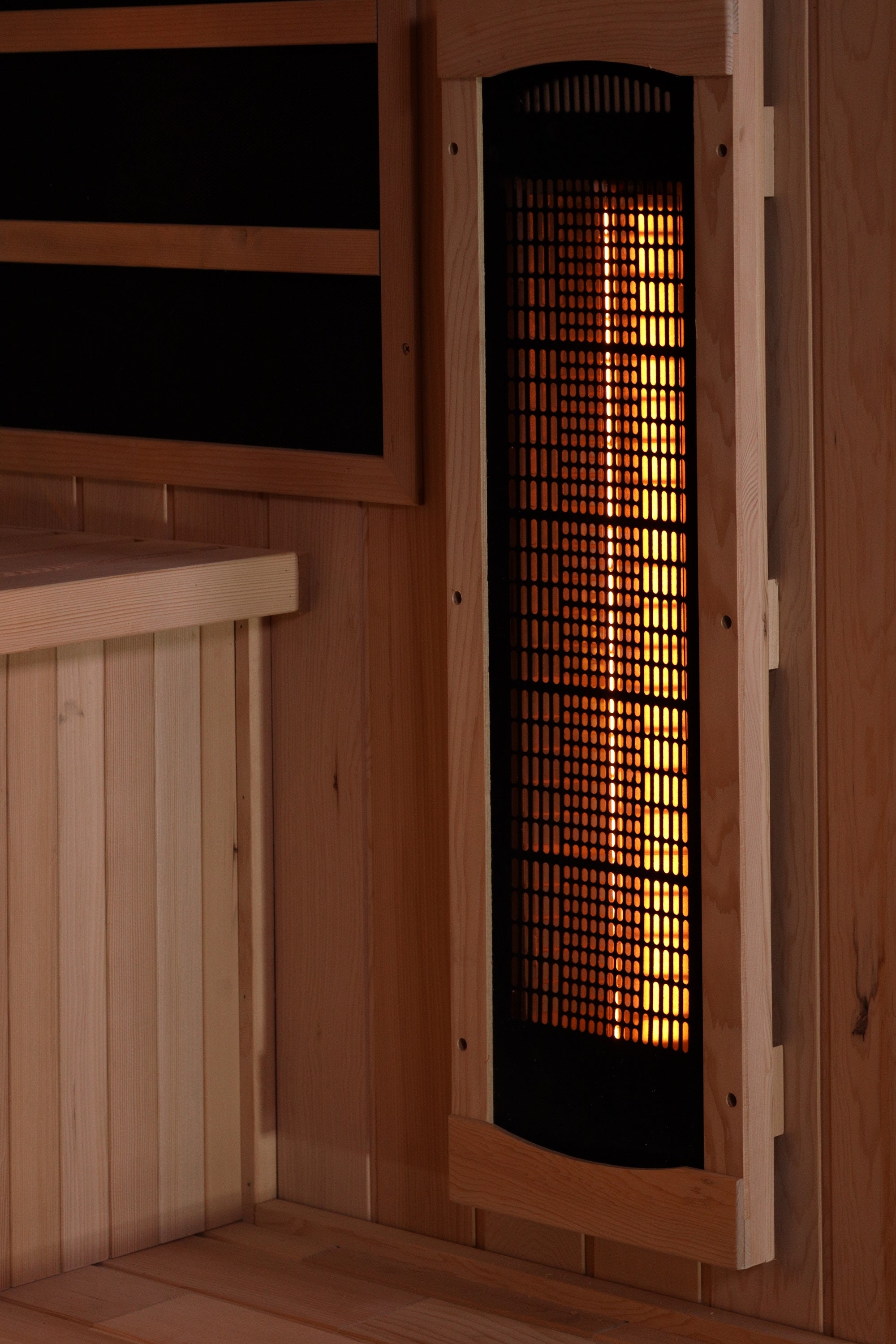 Golden Designs 4-Person Near-Zero EMF Full-Spectrum Infrared Sauna