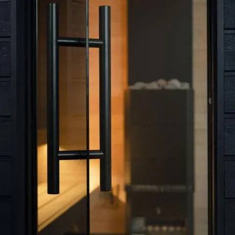 SaunaLife Model G6 Pre-Assembled Outdoor Home Sauna - Sauna Luxuries