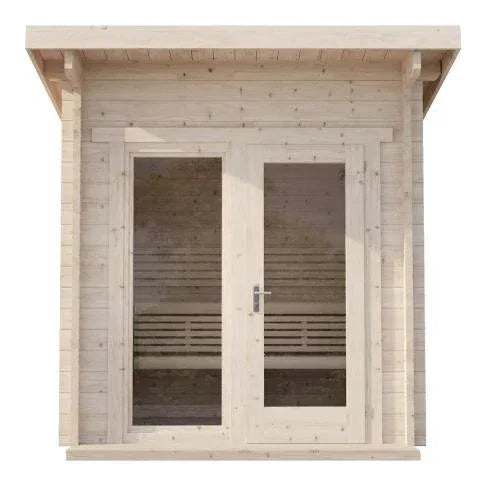 SaunaLife Model G4 Outdoor Home Sauna Kit - Sauna Luxuries