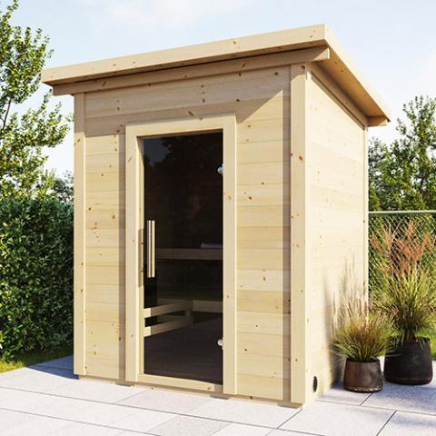 SaunaLife Model G2 Outdoor Home Sauna Kit - Sauna Luxuries