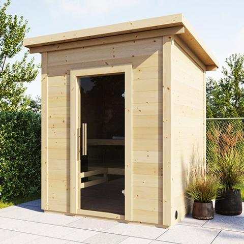 SaunaLife Model G2 Outdoor Home Sauna Kit - Sauna Luxuries