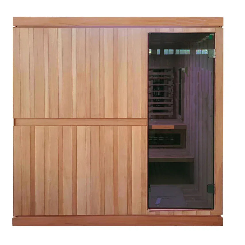 FD-5 Trinity XL Infra-Steam Sauna - Sauna Luxuries