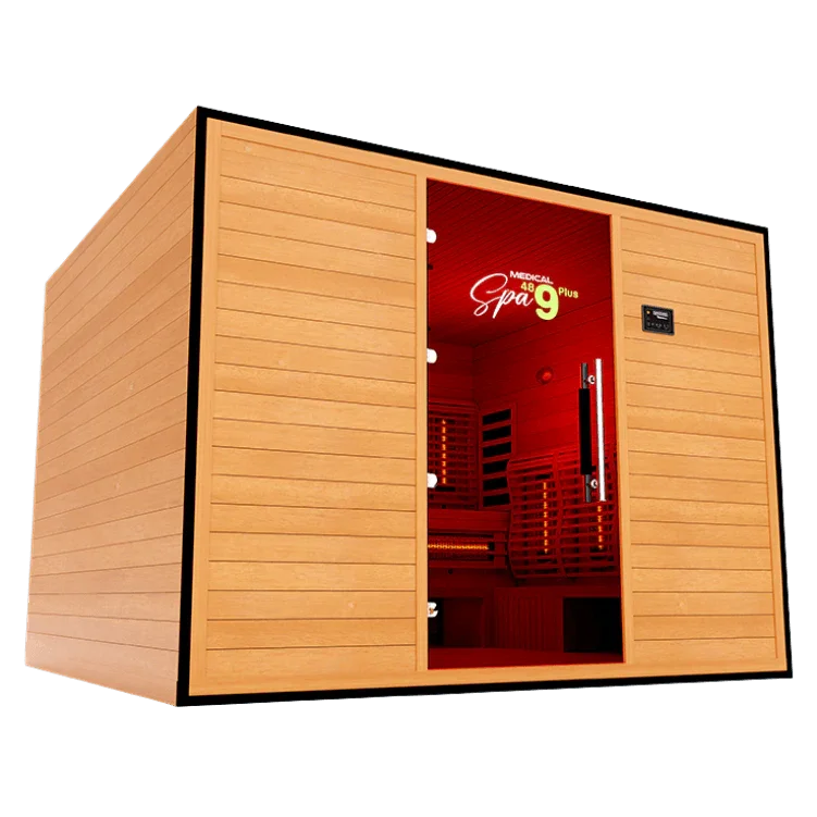 Commercial 489™ Medical Sauna | Max Capacity Infrared + Android + ADA - Sauna Luxuries