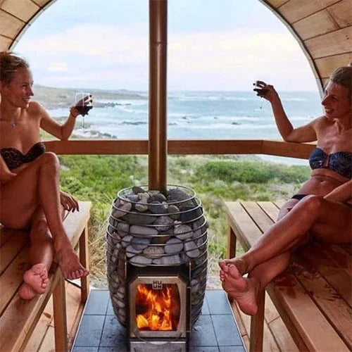 HUUM Barrel Sauna Chimney Kit for Wood Stoves HUUM