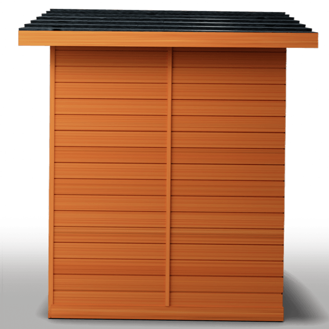 Medical Nature 8 Plus Hybrid Outdoor Sauna | Infrared + Steam Therapy - Sauna Luxuries