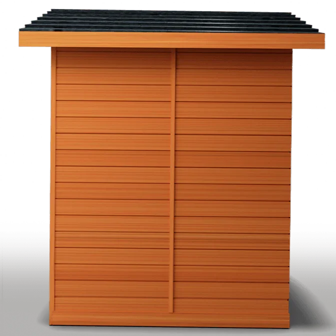 Medical Nature 8 Plus Hybrid Outdoor Sauna | Infrared + Steam Therapy - Sauna Luxuries