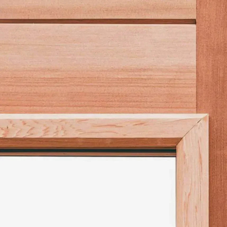 Scandia 24" Cedar Sauna Door – Premium Insulation & Style - Sauna Luxuries