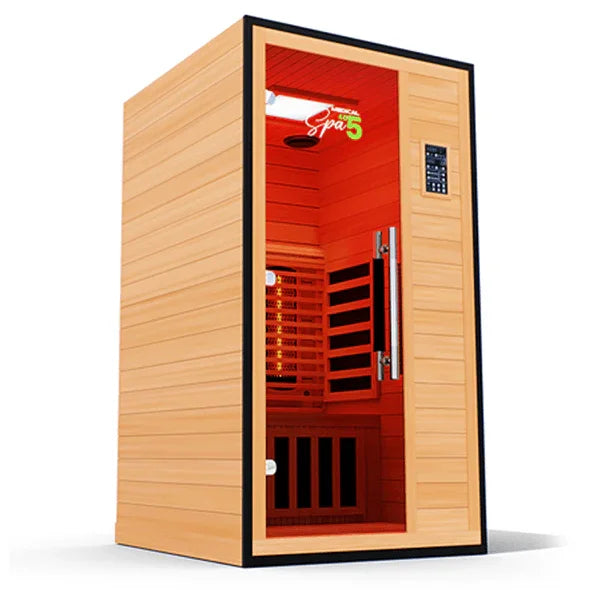Commercial 485 Medical Infrared Sauna | 1 Person, Commercial Grade - Sauna Luxuries